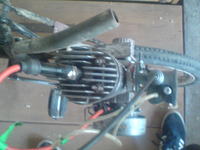Rower z silnikiem spalinowym Rower z silnikiem spalinowym