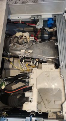Electrolux EWW1685SWD - brak napięcia na grzałce suszarki