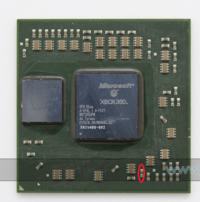 XBOX 360 - Czy brak elementu na GPU powoduje błąd 0003 (zwarcie)?