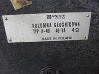 Kolumna Głośnikowa Unitra Fonica TYP A-40