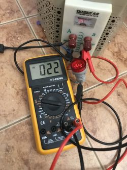 Test i wnętrze modułu voltomierza AC20-500V AD101-22VM Test i wnętrze modułu voltomierza AC20-500V AD101-22VM