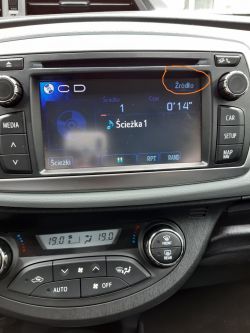 yaris III hybrid (2013) - Opcja telefon i bluetooth nie działa