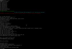 Terminal screen view with boot logs for BK7231n device showing errors and success messages.