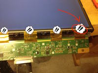 LG W2286L - Poziome paski na ekranie, matryca LM220WE5, co może być przyczyną?