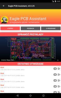Android Eagle PCB Assistant - przeglądarka plików Eagle Android Eagle PCB Assistant - przeglądarka plików Eagle