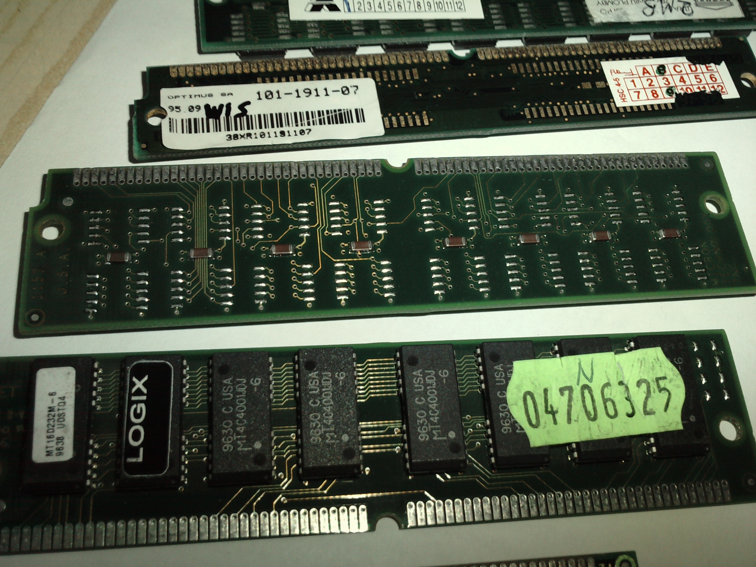 [Sprzedam] Sprzedam Pamięci RAM typu SIMM 72 pin sprawne