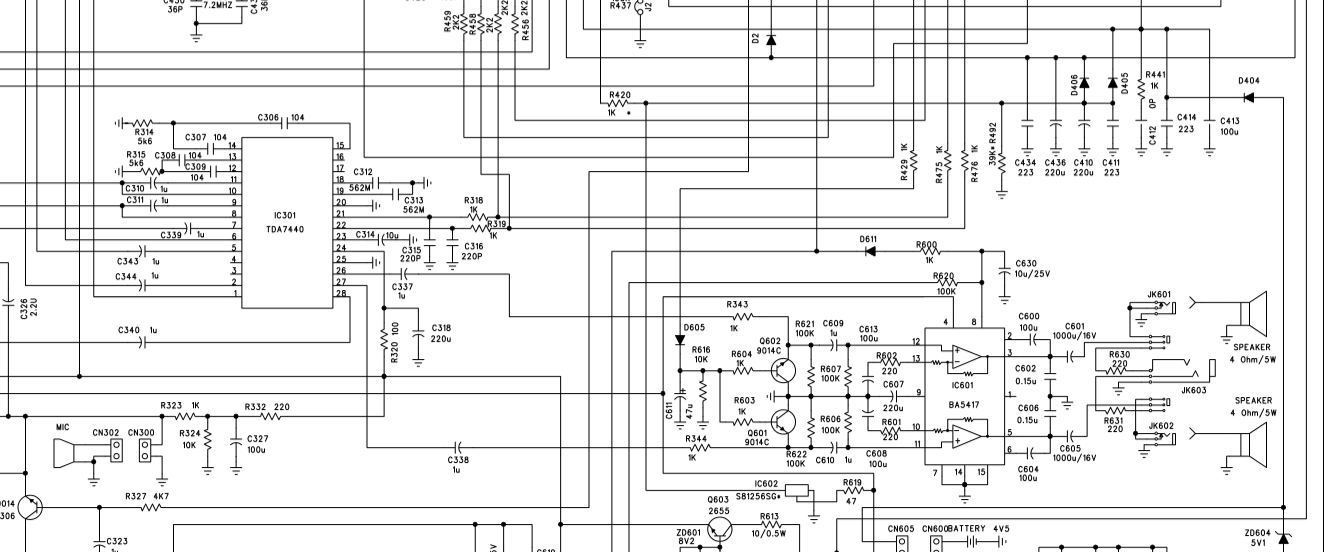 Samsung rcd 390 схема