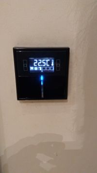 Identification of the lighting and air-conditioning control panel in an office building