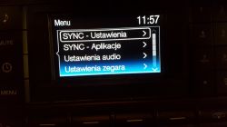 Ford Mustang 2016 - Zmiana języka radia fabrycznego na polski- Sync 1.1
