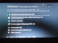Sony VAIO SVE1113M1EB - instalacja Windows nie bootuje sie z pendrive