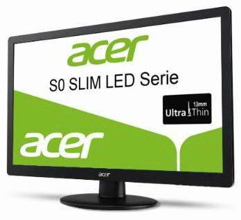 Acer S0 Slim - nowa seria monitorów LCD LED Acer S0 Slim - nowa seria monitorów LCD LED
