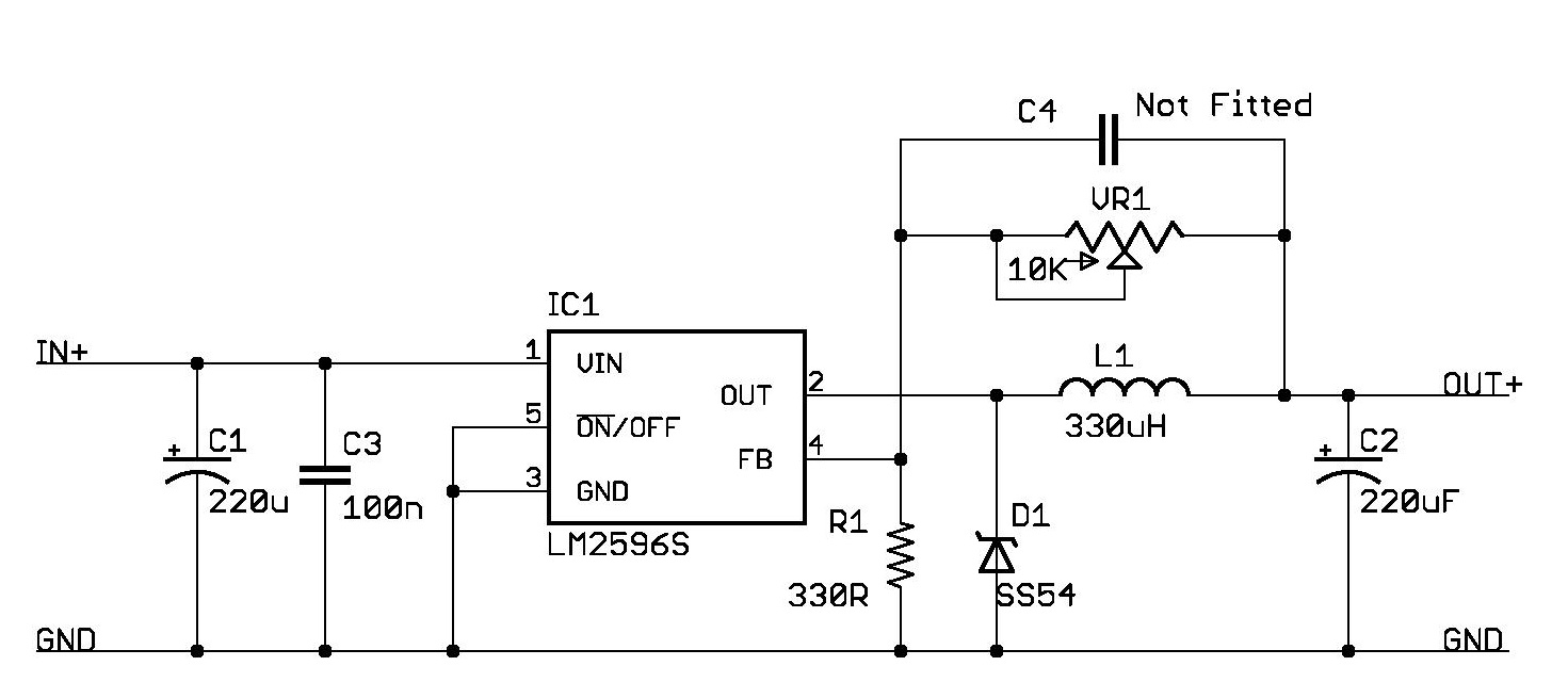 dioda ampere 3 L LM2596 diody zasilanie   XM i elektroda.pl