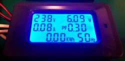 P06S-20/100 panel power consumption / energy consumption meter - test