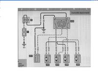 Volvo V40 1.8 - Gdzie znajduje się moduł centralnego zamka.