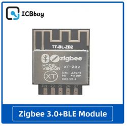 XT-ZB2 Zigbee and BLE Module XT-ZB2 Zigbee and BLE module with visible chip and connectors.