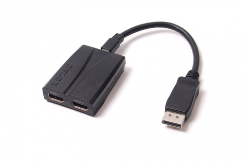 Adapter Mini DisplayPort - 2 x HDMI od ZOTAC