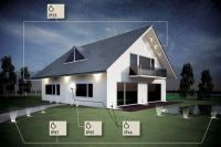 Polystyrene Facade: UV-Resistant Flush-Mounted vs Hermetic Surface-Mounted Socket - Legrand