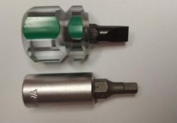 Mini śrubokręt na bity - prezentacja