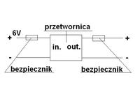 Jak zestawić połączenie ładowarki samochodowej 12V pod 6V akumulator?