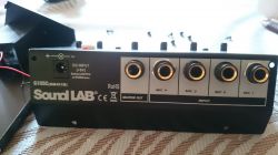Mikser Mikrofonowy SoundLab G105C z efektem echa Mikser Mikrofonowy SoundLab G105C z efektem echa