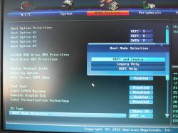 GA-B75M-D3V rev.1.1 brak Boot Mode Selection po flashu BIOS - jak przywrócić?