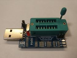 Programator pamięci BIOS MX25L6405 W25Q64 USB Programator CH341A - recenzja Programator pamięci BIOS MX25L6405 W25Q64 USB Programator CH341A - recenzja