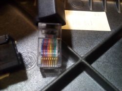 BMW E39 98r 2.5 TDS - Potrzebny schemat wtyczki RJ45 do telefonu.