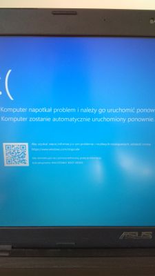 Asus R700vj - Aktualizacja BIOS i wymiana procesora - komputer się włącza, czarn