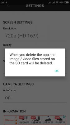 Endoskop USB ze sklepiku elektrody - prezentacja