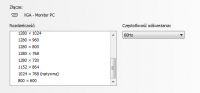 Monitor BENQ G925HDA - Jak ustawić natywną rozdzielczość 1366x768?