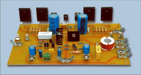 Ultra-LD 100W. 15W class-A amplifier. Low distrortion. Photos.