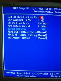 Prosze o pomoc, czy dobrze podkręciłem AMD Athlon 64 2800+??