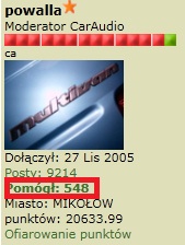 jaki piec na przod dla HSK165, alpine 9855r