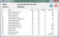 Samsung SSD 850 PRO 256GB - Analiza SMART, problem z danymi po awarii systemu