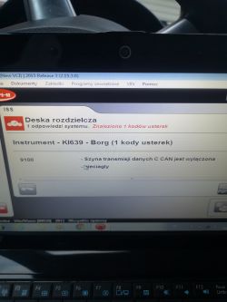 Viano w639 3.0 2013 - Szyna transmisji CAN i błąd kamery