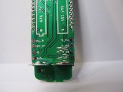 ZY-TH02Pro Sensor Circuit Board Printed circuit board with visible contacts and labeled terminals.