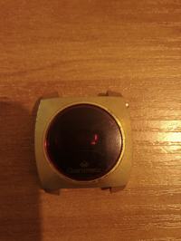 Quartzmatic z '75 - wyświetla dwie kreski, odlutowany styk przycisku