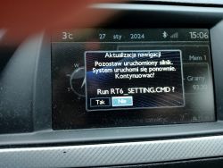 Naprawa roletki kierownicy Citroen C5 X7 z nawigacją RNEG 2010