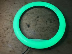 Lampa pierścieniowa LED USB RGBCW - budowa, wnętrze, naprawa