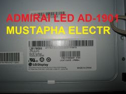 DUMP ADMIRAI LED AD-1901 (SPI): T.VST59.A81 Main Board, LM170E03 Screen, RT809H Programmer
