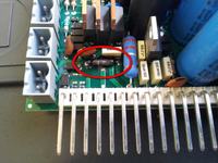 NICE RBA3/c - Spalony rezystor w sterowniku NICE RBA3/c