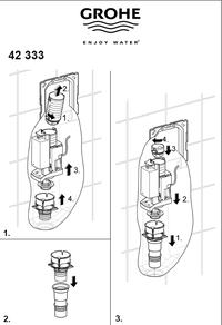 Grohe Rapid - cistern - how to adjust the amount of drained water