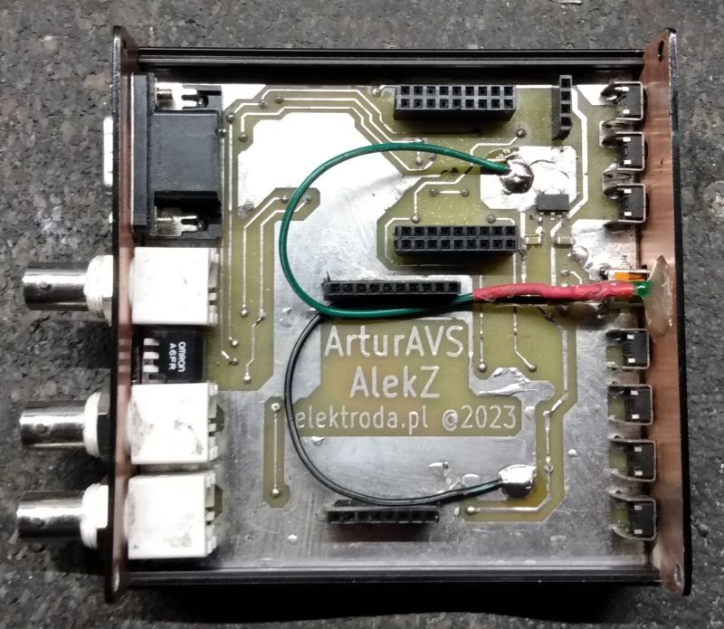 Generator OSD VGA i synchronizacji, od pomysłu do urządzenia
