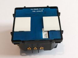 Mounting Plate of 2 Gang Smart Switch View of the mounting plate of a 2 Gang smart switch with the touch panel removed.