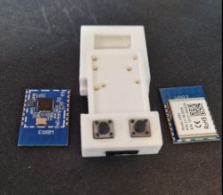 Adapter for rapid programming of WBR3 Wi-Fi modules (design and 3D printing, pogo pins)