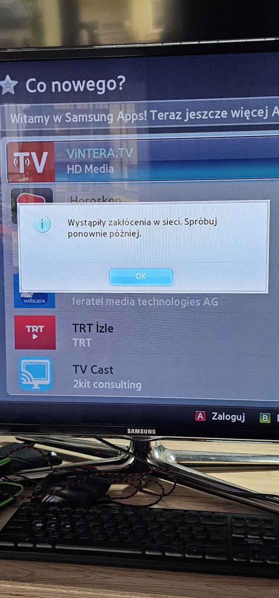 Nie Można Nawiązać Połączenia Z Serwerem Samsung