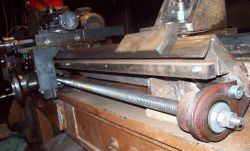 DIY metal bench lathe