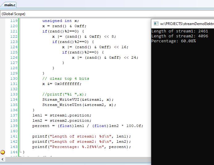 Integer o zmiennym rozmiarze? Wydajny zapis typu unsigned w C, oszczędzanie pamięci