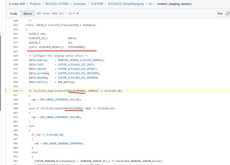 ESP32-S3 ESP-IDF - VL53L4CD I2C, IO.WriteReg/Address indicators null, Guru Meditation