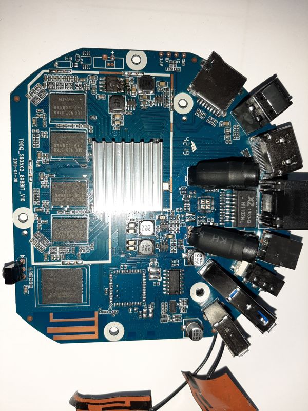 T95Q tv box - Prośba o identyfikacje spalonego układu